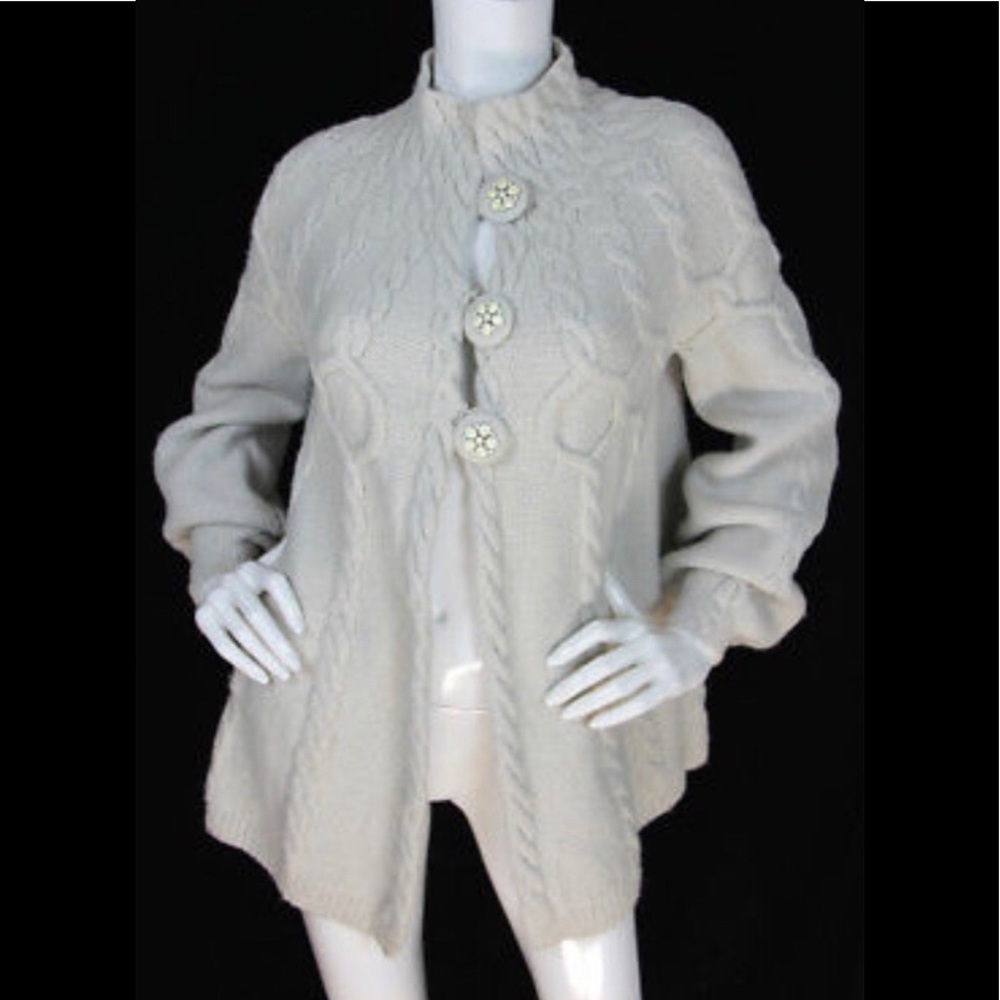 Rebecca Taylor Cable Knit Cardigan
